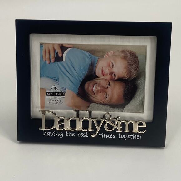 Malden 4x6 Daddy & Me Frame - Picture 1 of 3